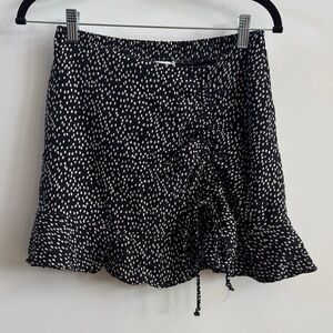 URBAN Romantics Black and White Mini Skirt